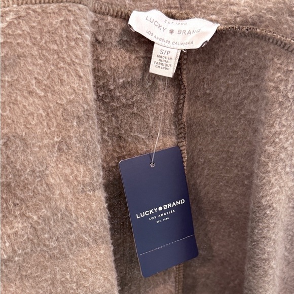 NWT Women’s LUCKY BRAND Cozy camouflage open front cardigan. Size Small - Picture 4 of 5